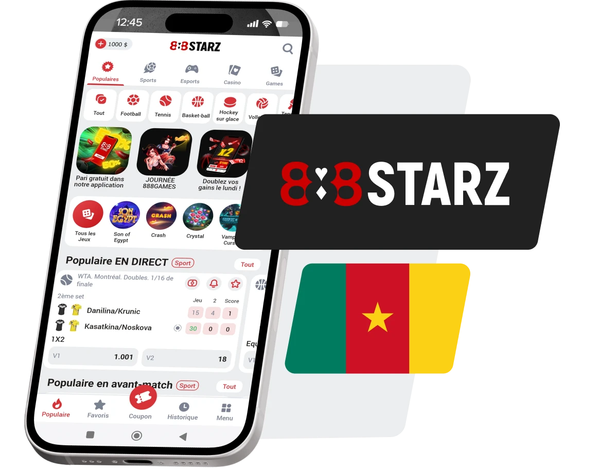 Téléchargez 888Starz APK pour Android et iOS : Découvrez l’application 888Starz au Cameroun